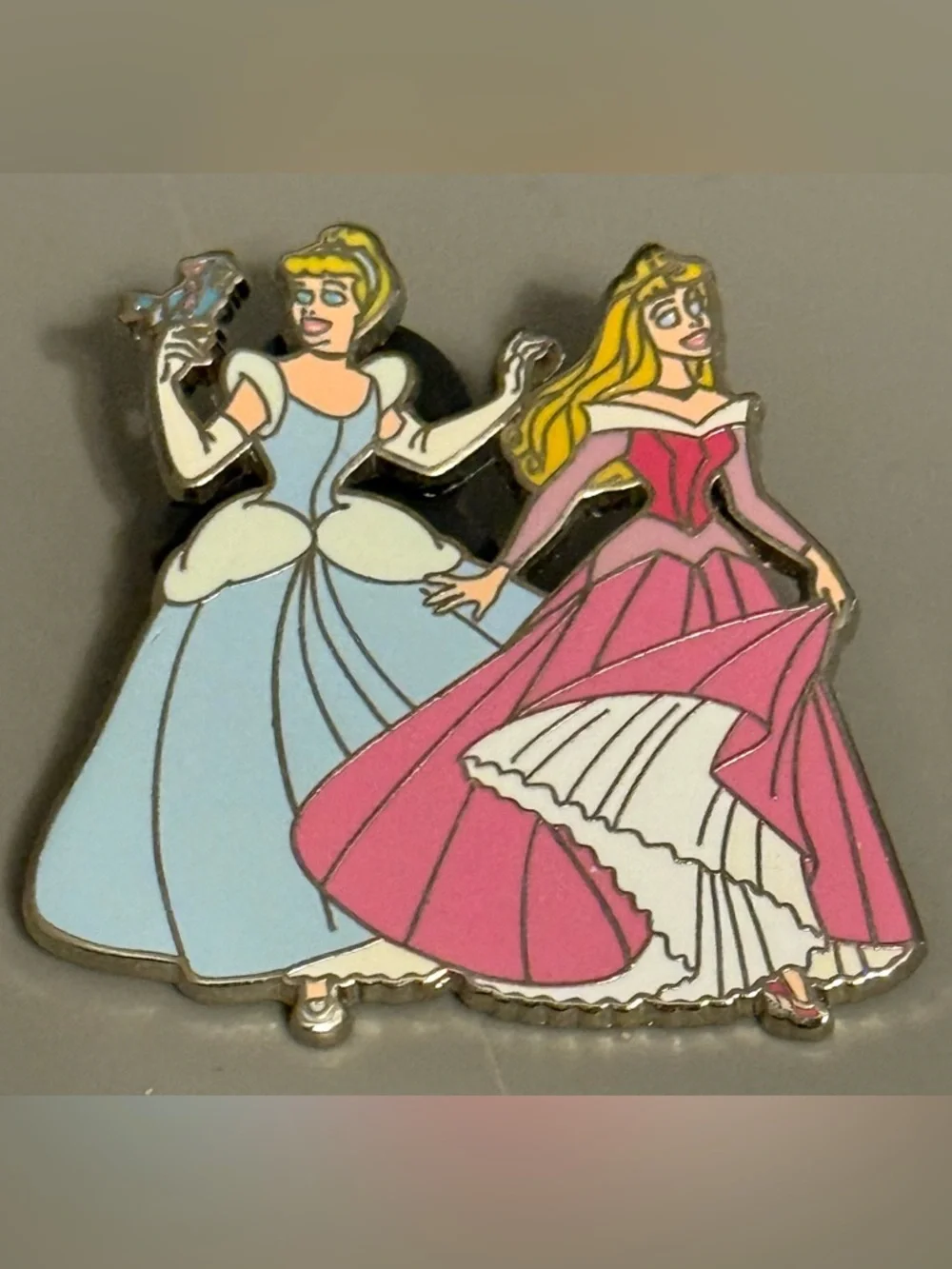 Disney Princess Trading Pin - Cinderella & Sleeping Beauty - 2007